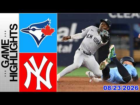 New York Yankees bezwingen Toronto Blue Jays 8:3 — Chisholm und Grisham mit Homers in den späten Innings