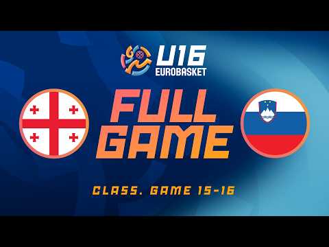 Slowenien U16 entkommt georgischer Aufholjagd: 67:66-Sieg im Spiel um Platz 15 der FIBA U16 EuroBasket 2026