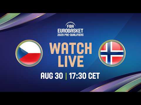 Tschechien eröffnet Group G mit 108:97-Sieg gegen Norwegen in der EuroBasket 2029 Pre-Qualifikation