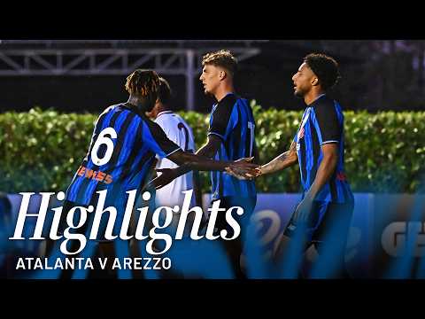 Atalanta dreht 0:2-Rückstand – 3:2-Testspielsieg gegen Arezzo zum Abschluss des Trainingslagers