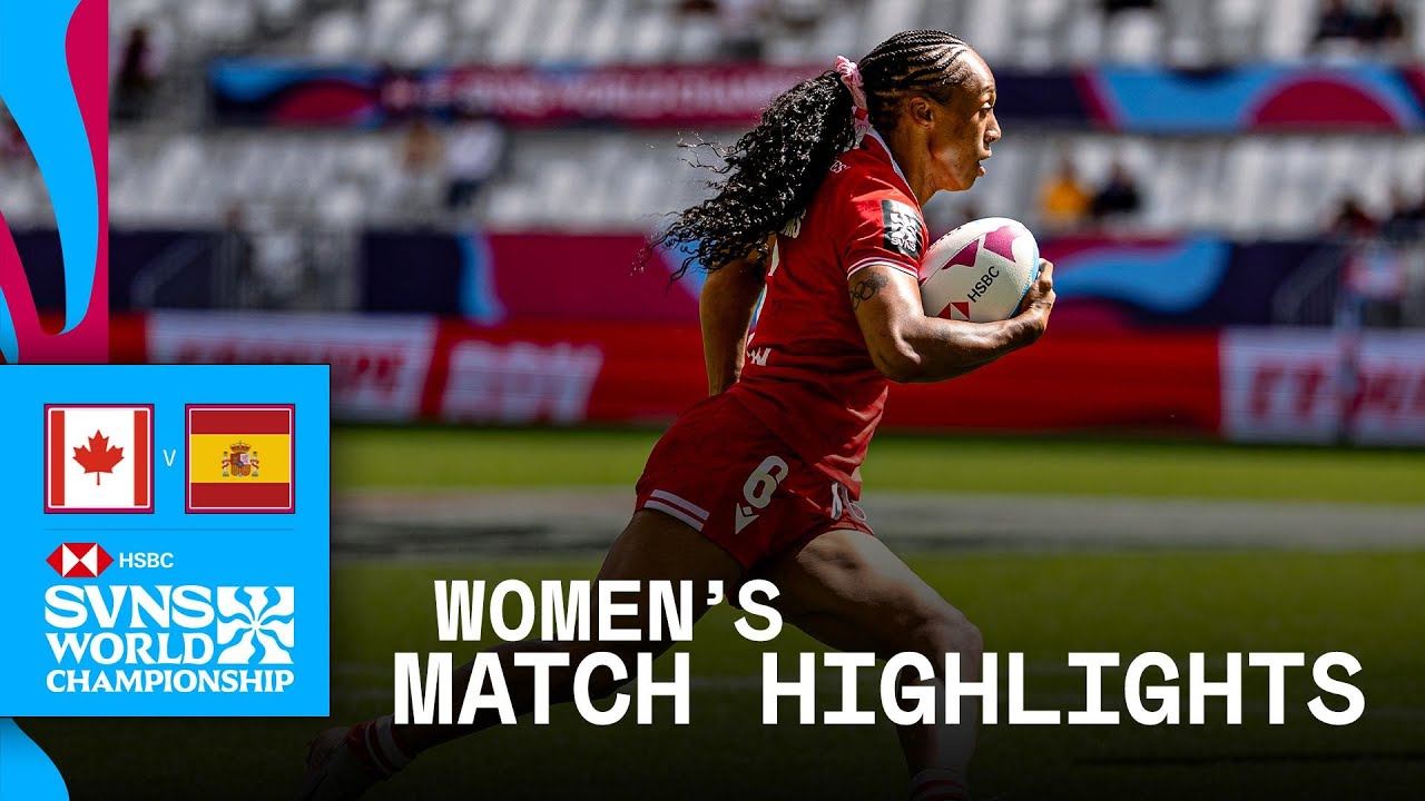 Canada 7s W ringt Spain 7s W in hitziger Auftaktpartie nieder – 14:12 in Bordeaux